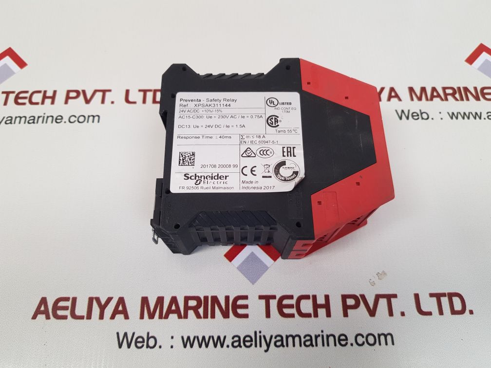 Schneider electric xps-ak safety relay xpsak311144 - Image 2