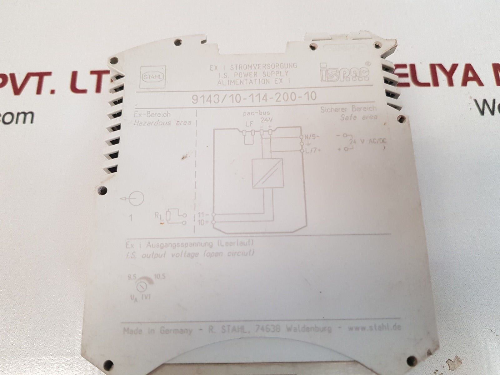 Stahl 9143/10-114-200 power supply 9143/10-114-200-10 - Image 7