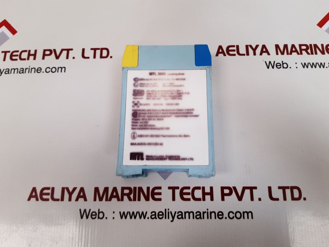 Measurement Technology Mtl 3045 Isolating Driver 20 To 35V Dc - Image 3