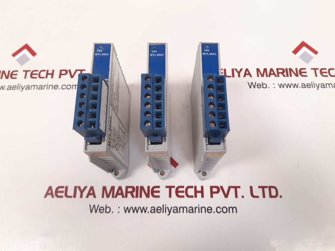 Measurement technology mtl 4043 repeater power supply Used