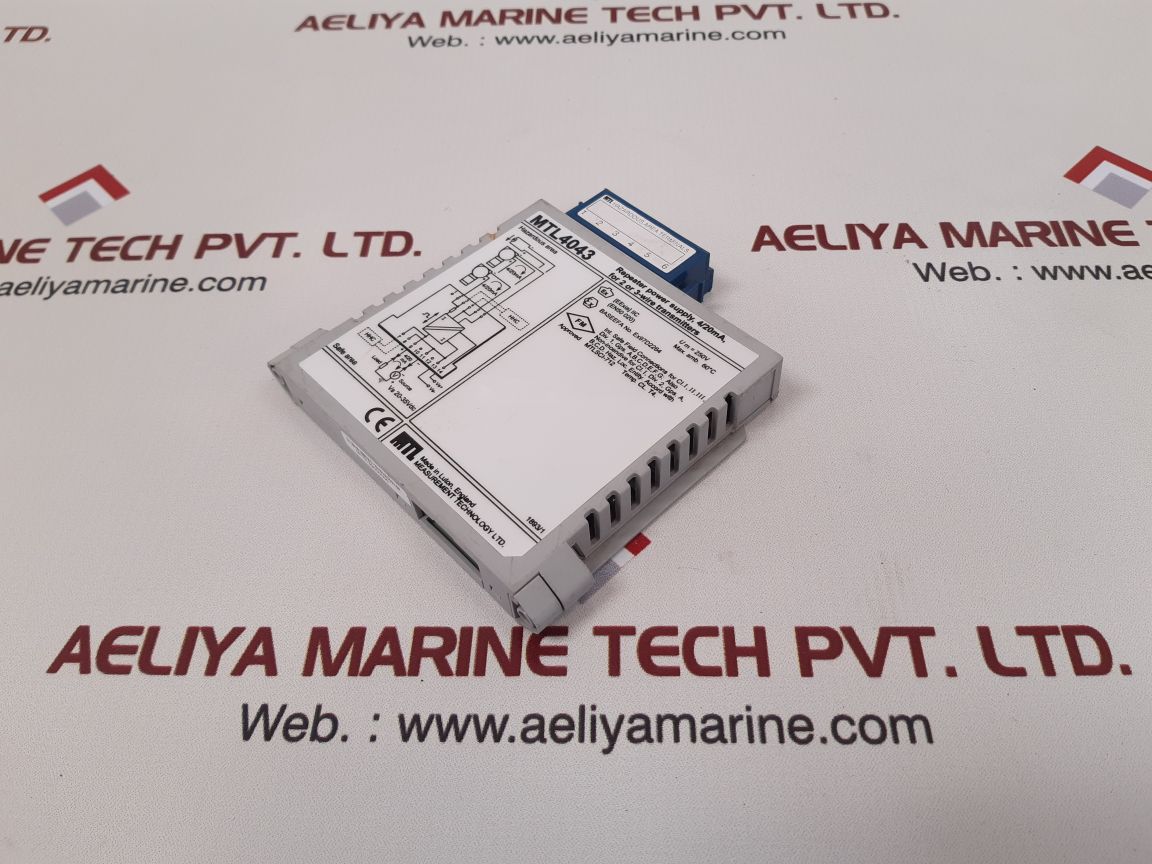 Measurement technology mtl 4043 repeater power supply Used - Image 5