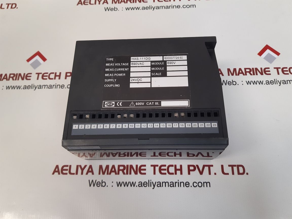 Deif Has-111Dg Synchronization & Circuit Breaker Closing 600007724.60 - Image 5