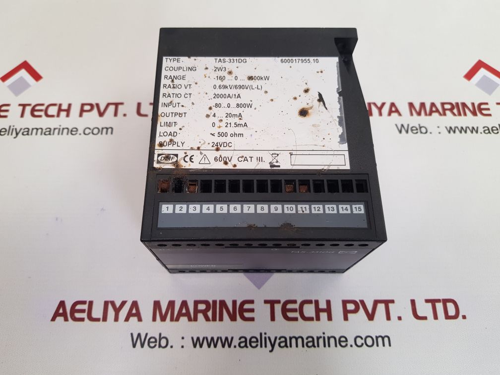 Deif tas-331dg power transducer 600017955.10 - Image 4