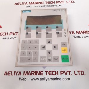 Siemens simatic op7 6av3 607-1jc20-0ax1 operator panel op 7-dp membrane keypad
