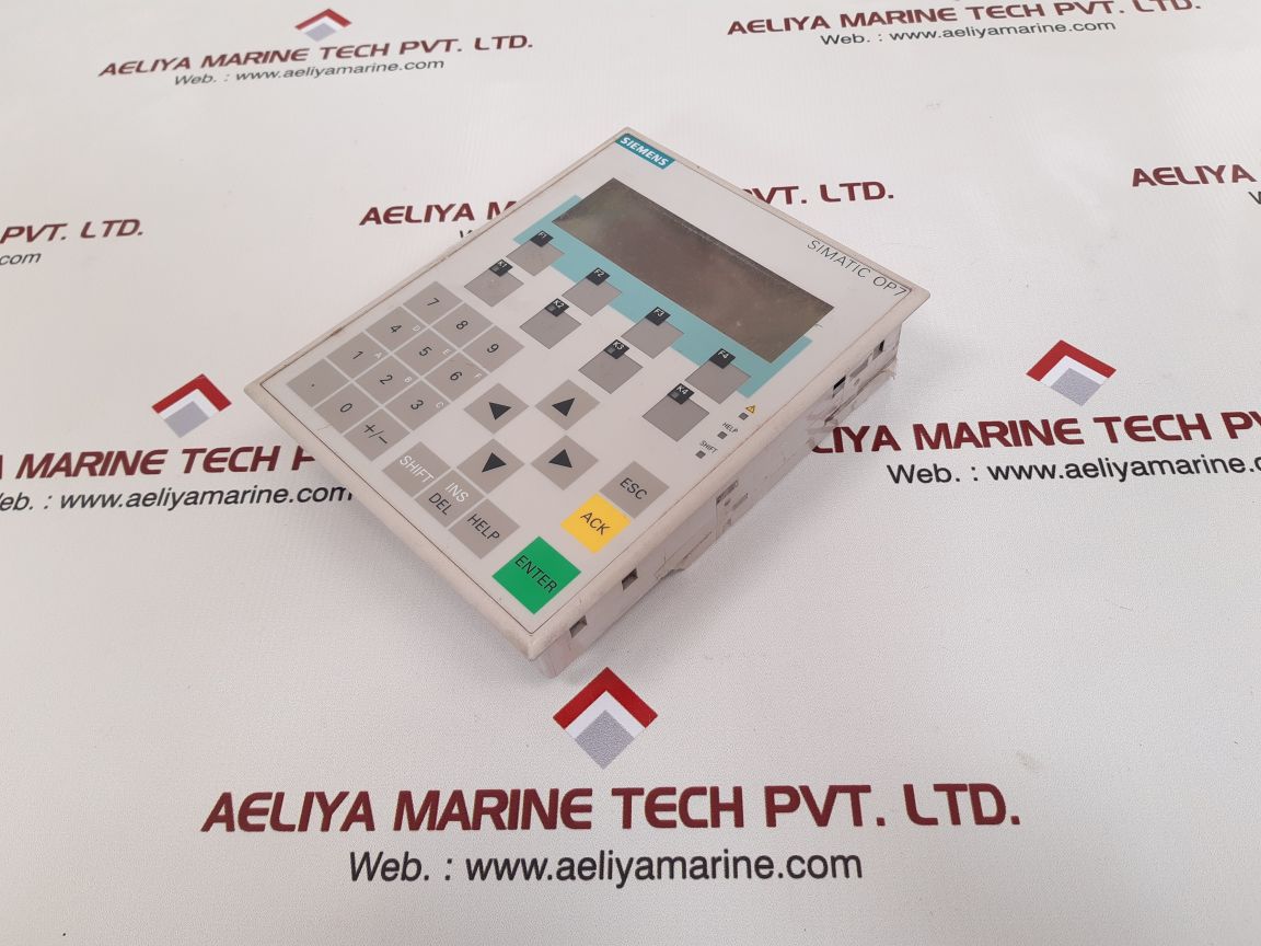 Siemens simatic op7 6av3 607-1jc20-0ax1 operator panel op 7-dp membrane keypad - Image 2