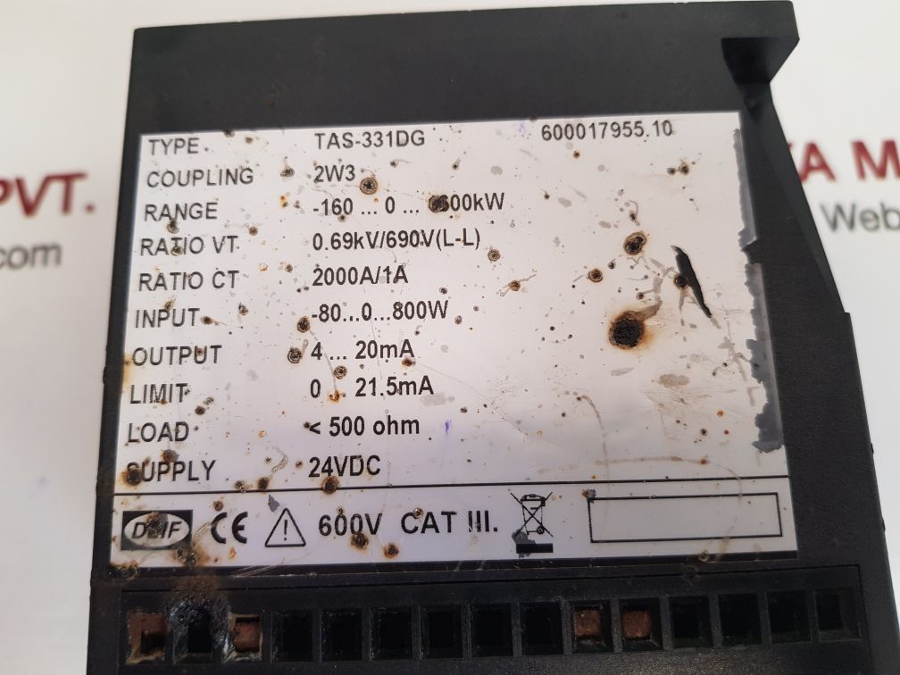 Deif tas-331dg power transducer 600017955.10 - Image 7