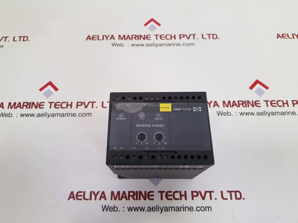 Deif Rmp-121D Protective Reverse Power Relay Scale:0,94 - Image 3