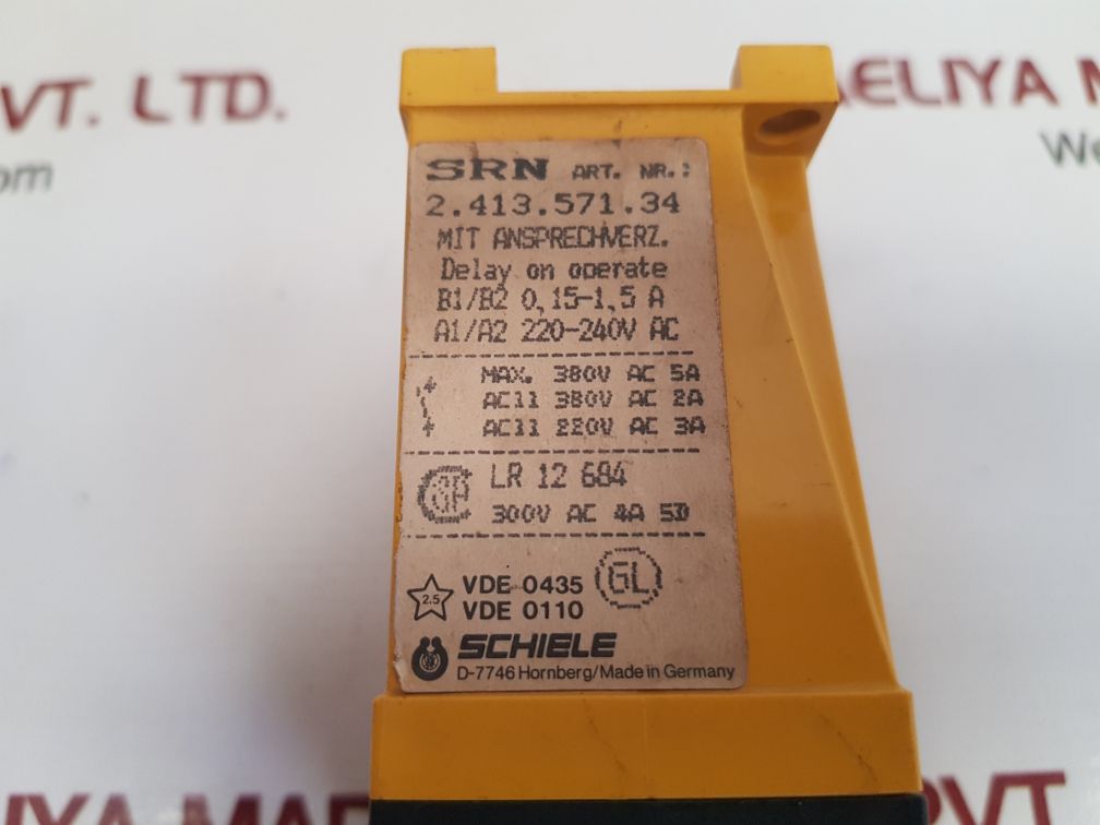 Schiele srn time relay 2.413.571.34 - Image 6