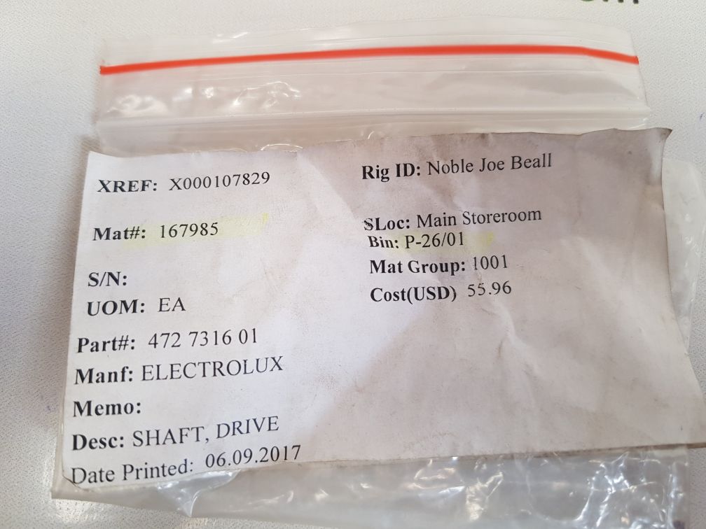 Electrolux 472 7316-01 shaft drive - Image 6