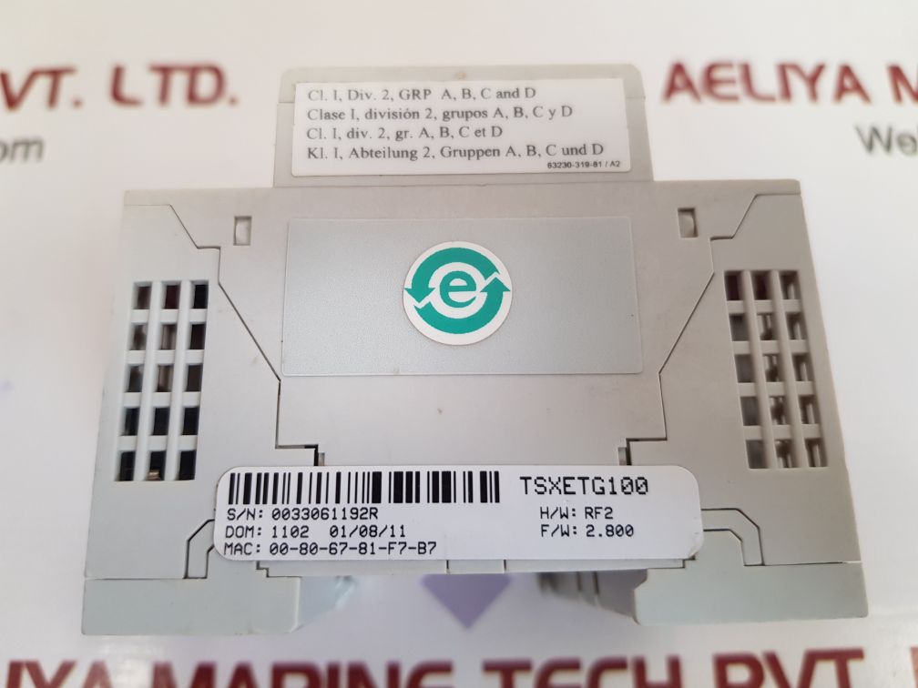 Schneider Electric Tsxetg100 Ethernet Gateway - Image 6