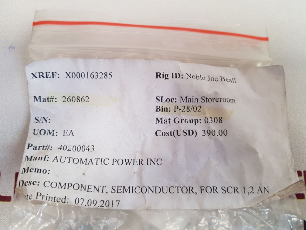 Automatic power 4020-0043 semiconductor - Image 7