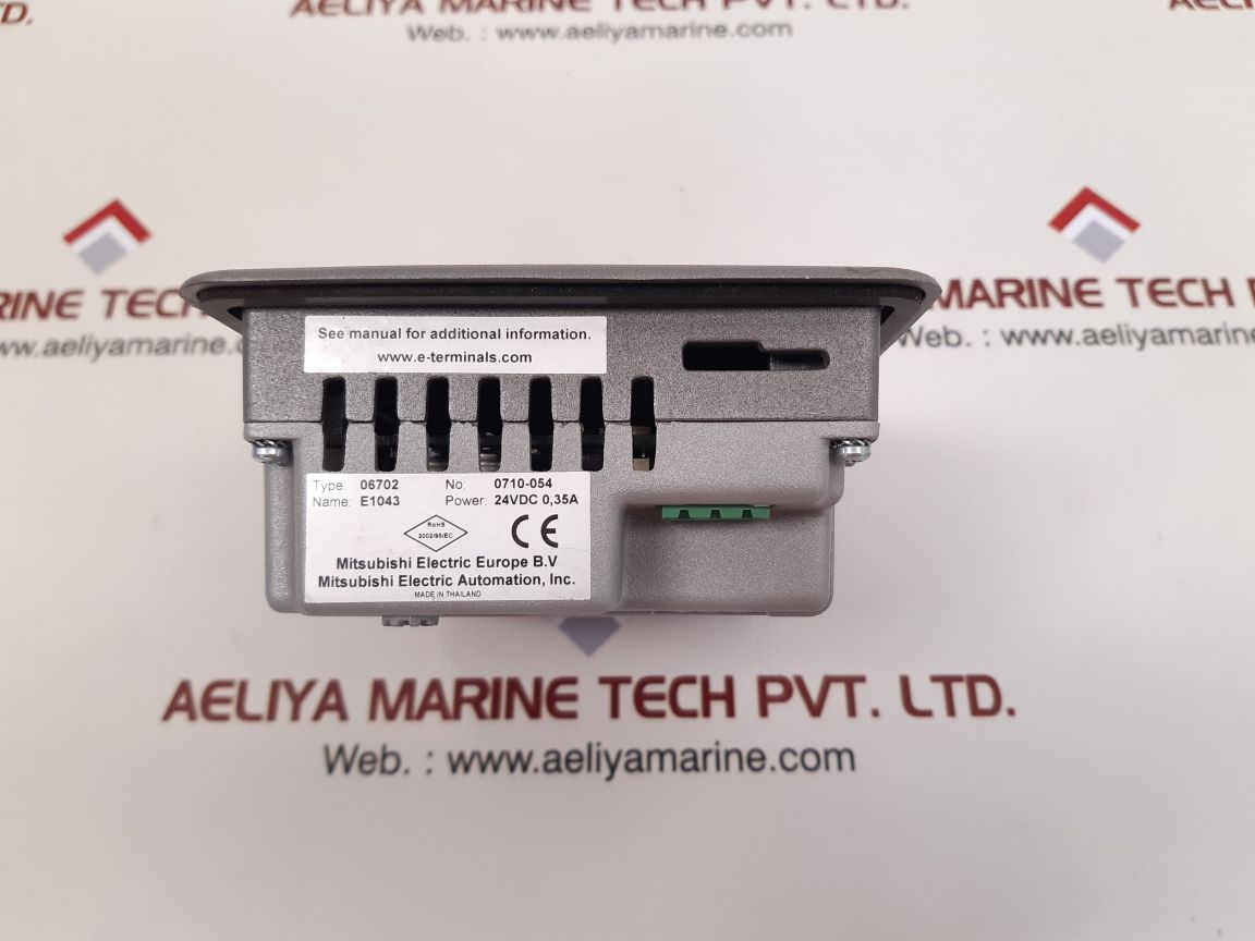 Mitsubishi e1043 hmi touch panel 06702? - Image 6