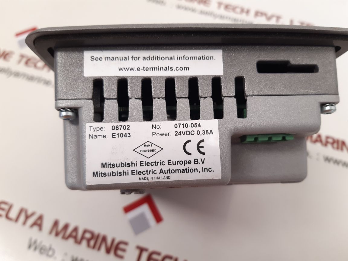 Mitsubishi e1043 hmi touch panel 06702? - Image 8