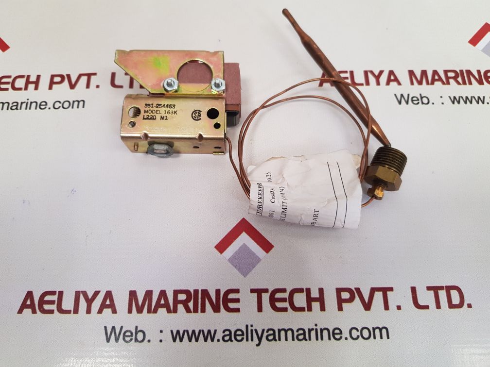 Stemco 163K High Limit Thermostat 351-254463 - Image 2