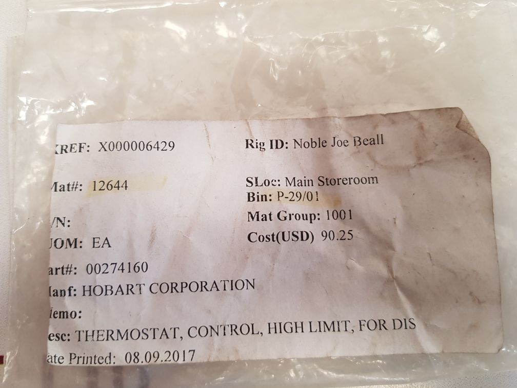 Stemco 163K High Limit Thermostat 351-254463 - Image 7