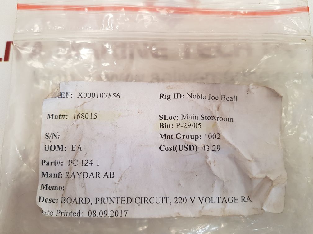 Rydar pc1241 pcb card - Image 10