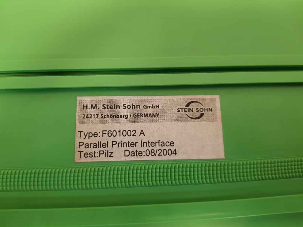 Stein sohn f601002 a parallel printer interface - Image 8
