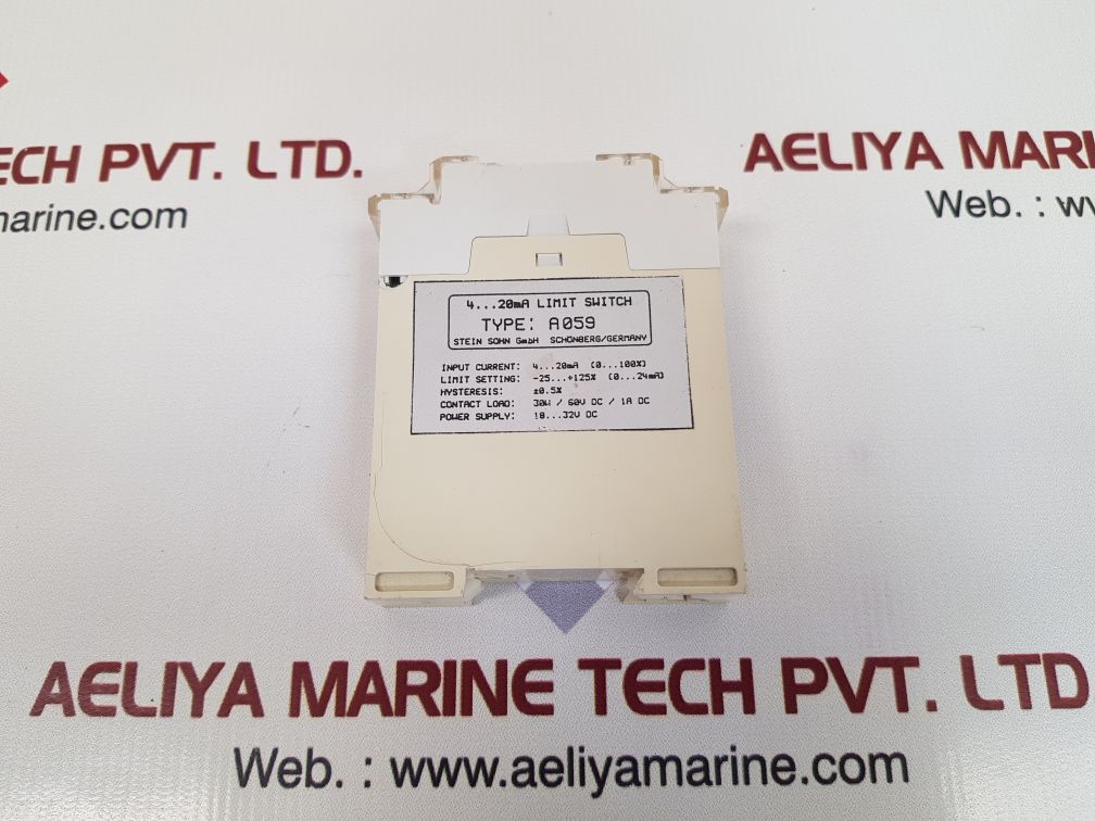 Stein sohn a059.1 limit switch 4-20ma - Image 3