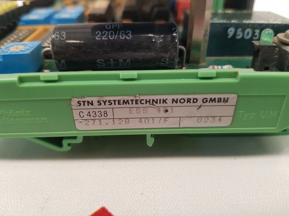 Stn systemtechnik ess401 engine safety system 271.128 401/f - Image 5