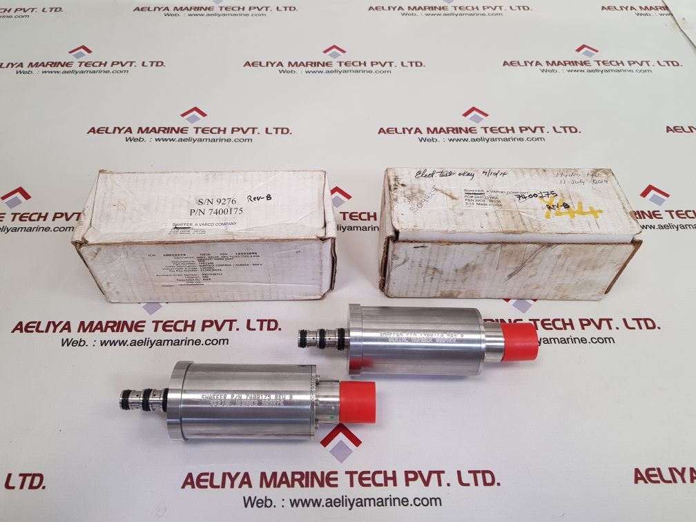 Shaffer 7400175 rev b solenoid valve new - Image 9