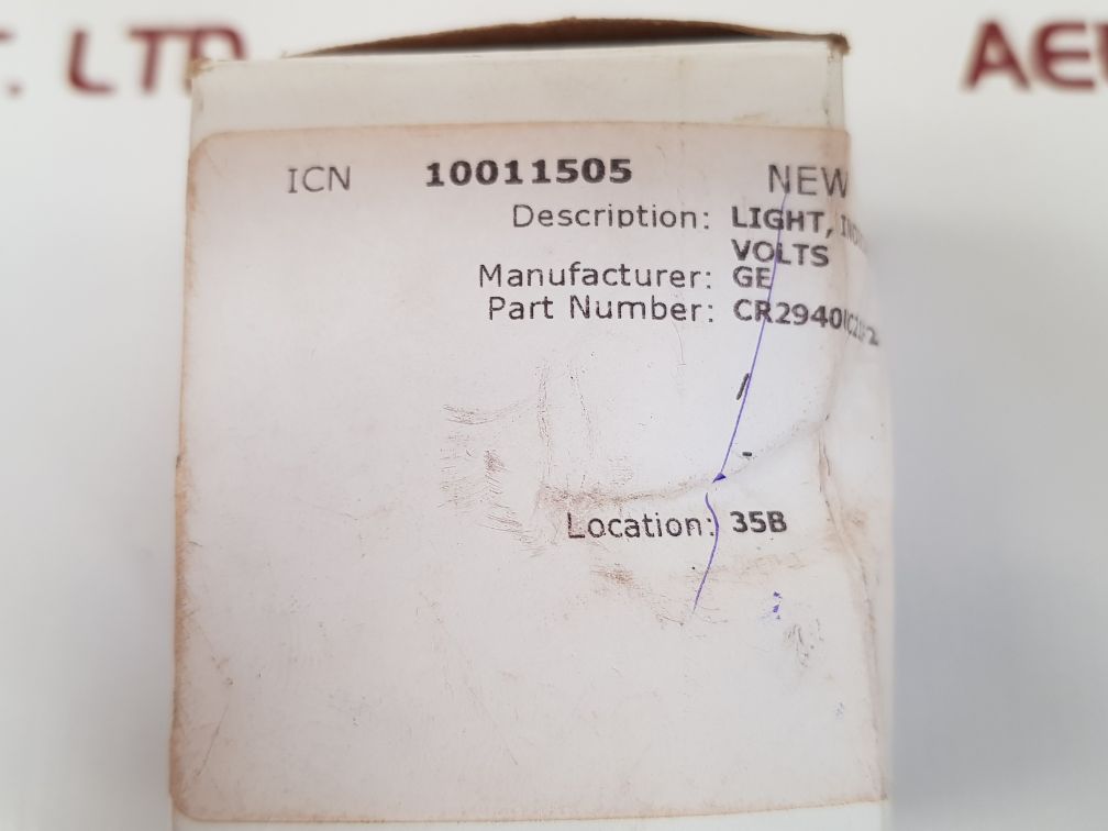 General electric cr2940uc212f2 indicator pilot white light - Image 8