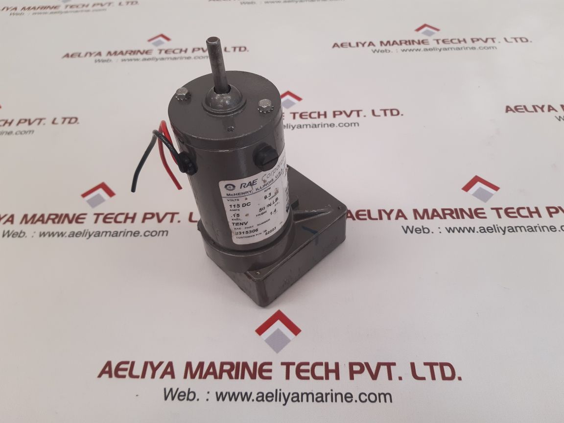Rae corporation 2315306 rpm motor 52223 - Image 6