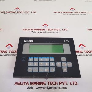 Weiss pc3 bat 10 operator panel