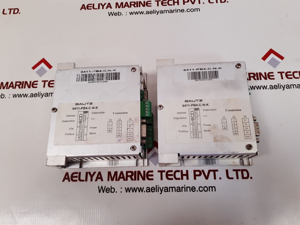 Bautz 6411-pb4-c-n-k servodrive profibus stepper motor controller - Image 2