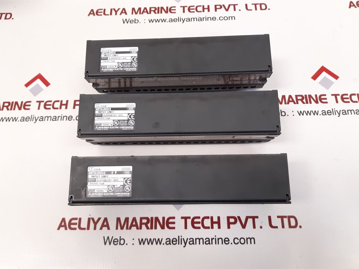 Mitsubishi aj65sbtb1-32d melsec cc-link input unit