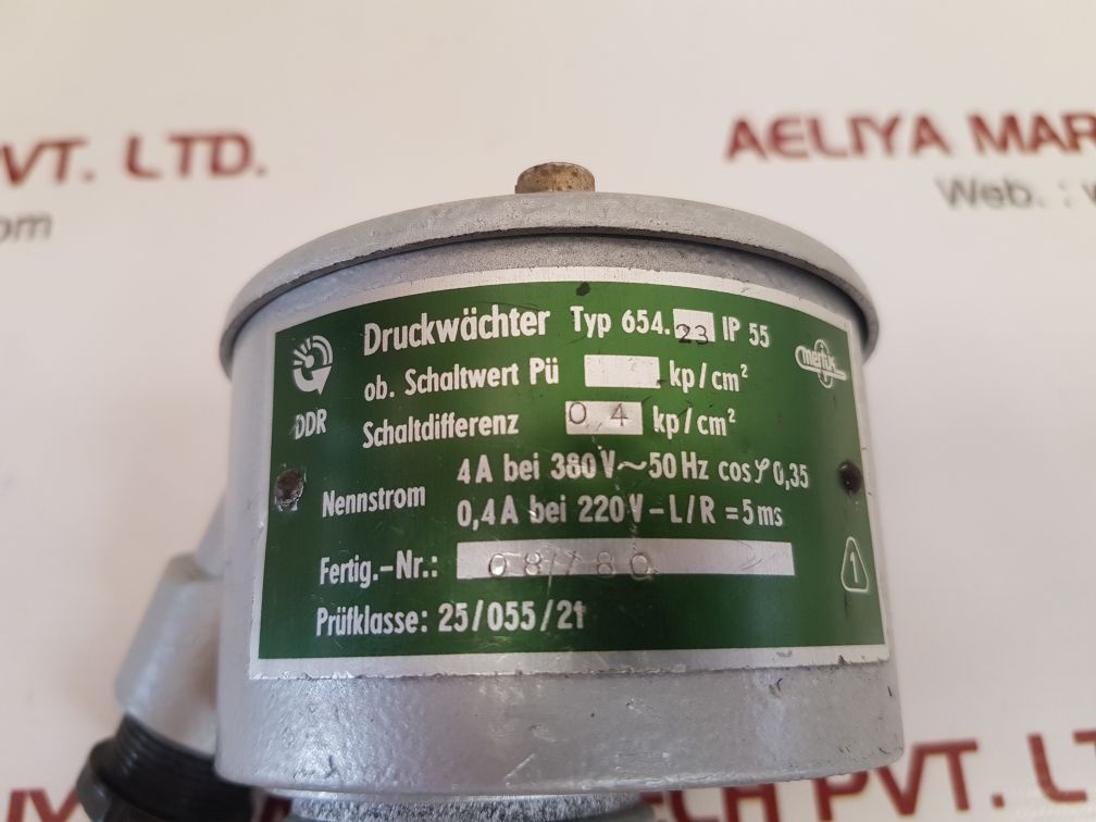 Mertik 654.23 pressure switch ip 55 - Image 6