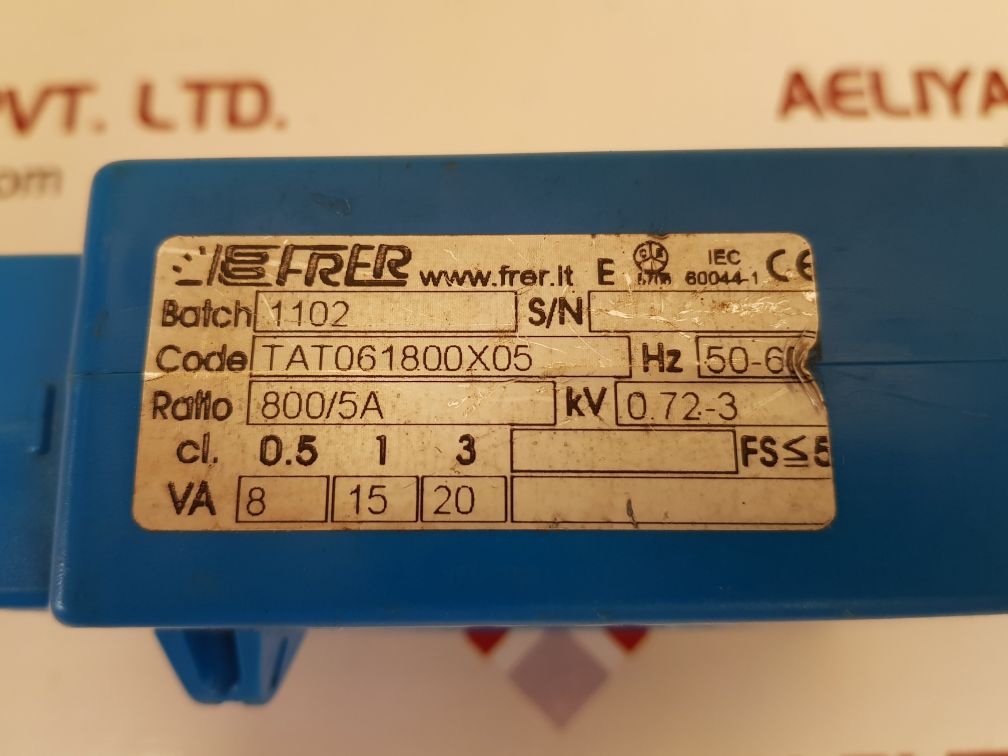 Frer tat061800x05 current transformer - Image 8
