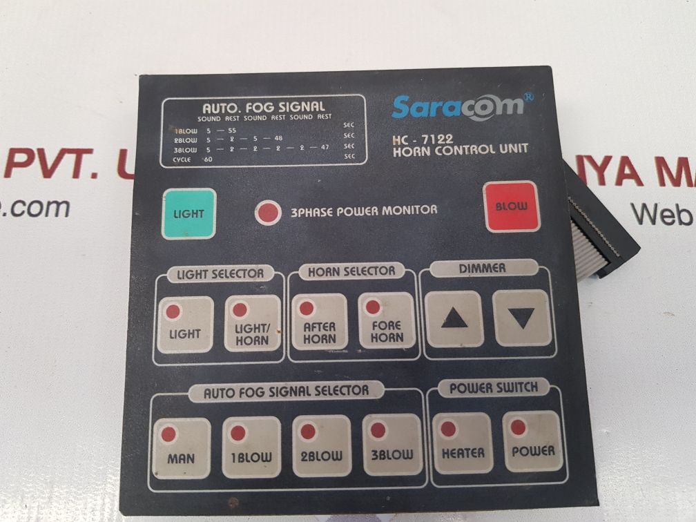 Saracom hc-7122 horn control unit display card - Image 4