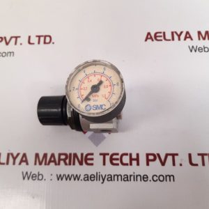 Smc ear111-f01 pressure regulator with gauge