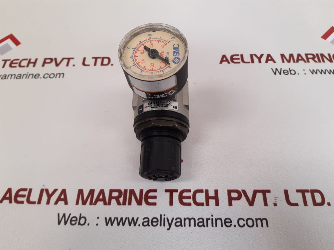 Smc ear111-f01 pressure regulator with gauge - Image 7