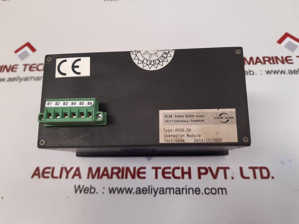 Stein Sohn A006.5A Alarm Panel (Not Working) - Image 4