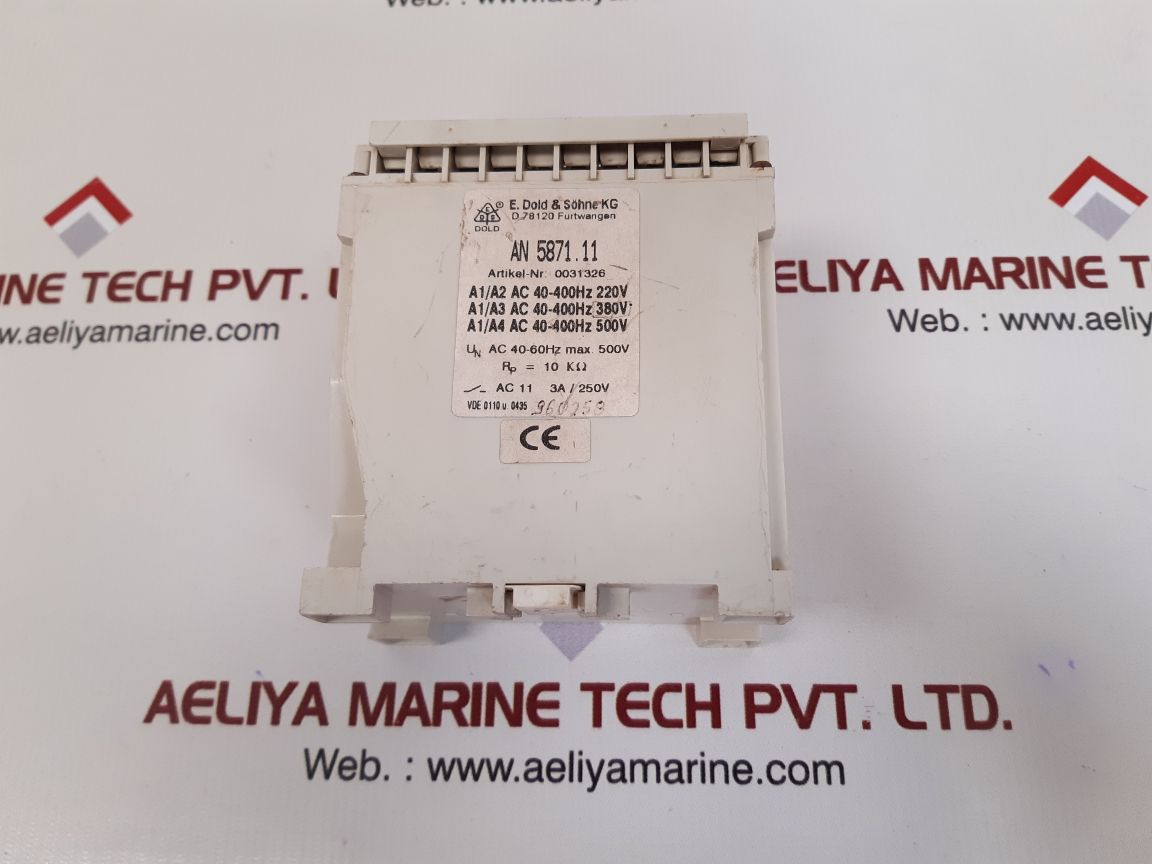E.dold & sohne an 5871.11 insulation monitor - Image 4