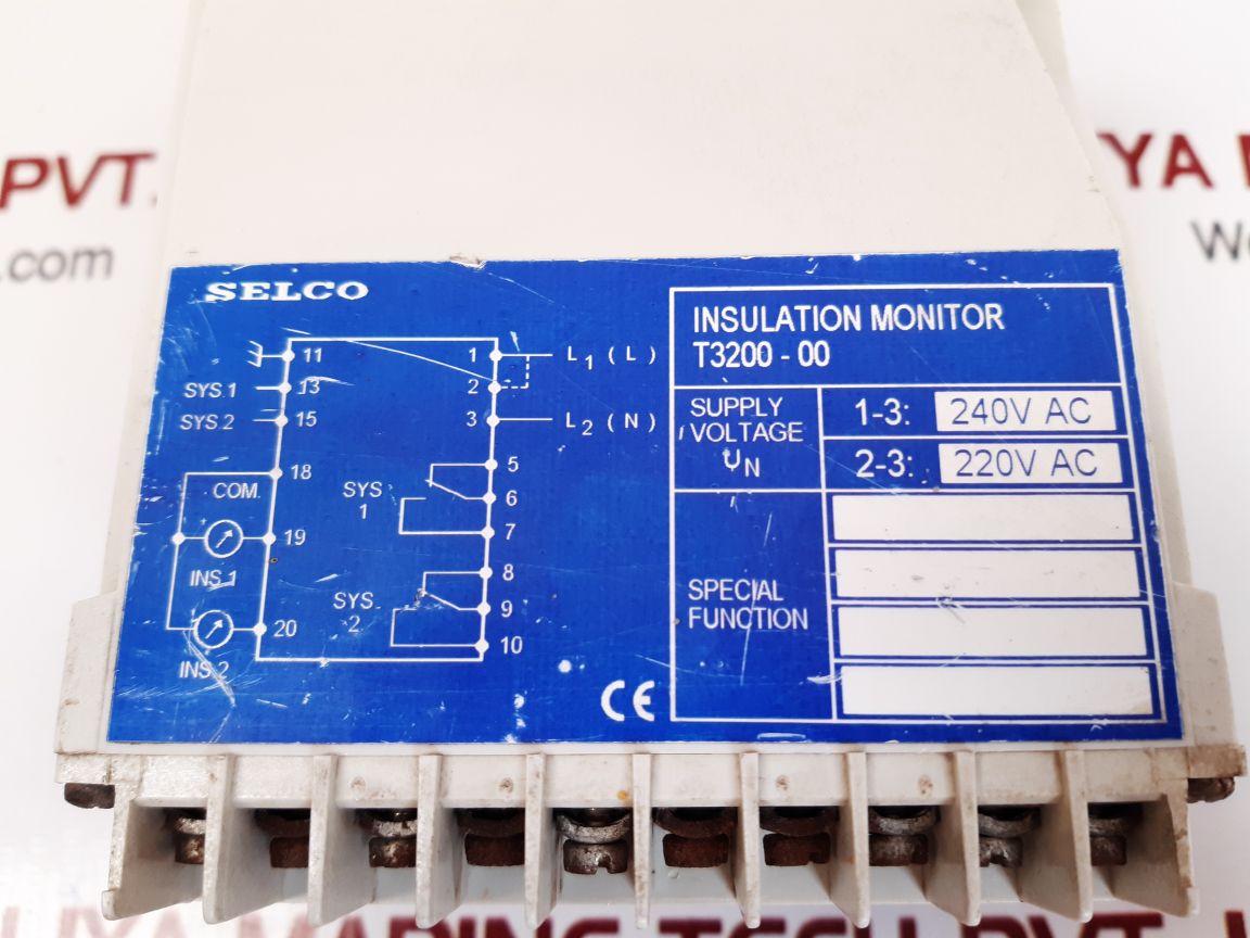 Selco t3200 insulation monitor t3200-00 - Image 6