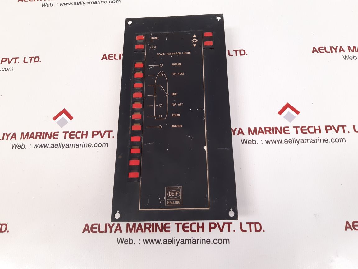 Malling kontrol/deif 8027.4 spare navigation lights