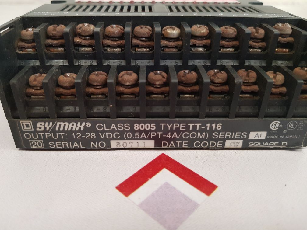 Square d sy/max tt-116 output module with dn-116 input module - Image 5