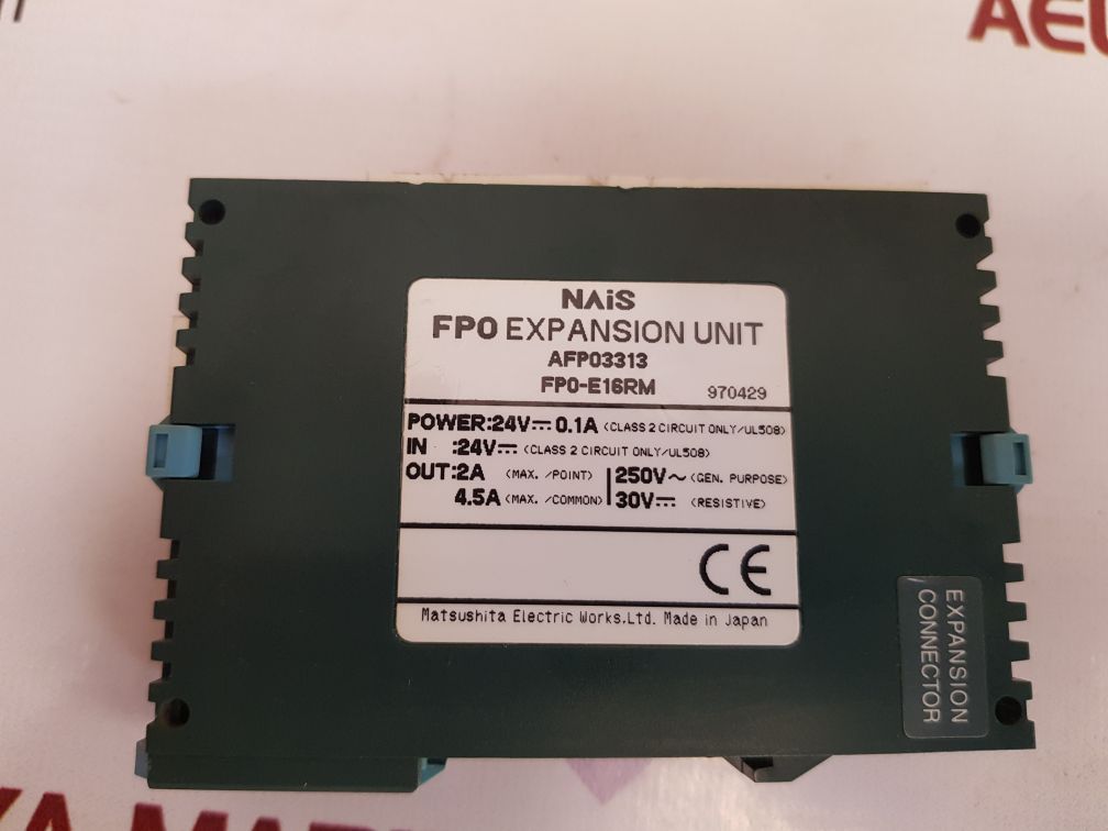 Matsushita fp0-e16rm expansion unit afp03313 - Image 7