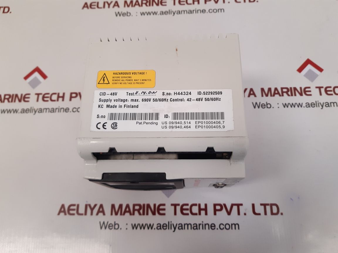 Controlpro Cid-48V Condition Monitoring Unit 52292509 (Not Working) - Image 2