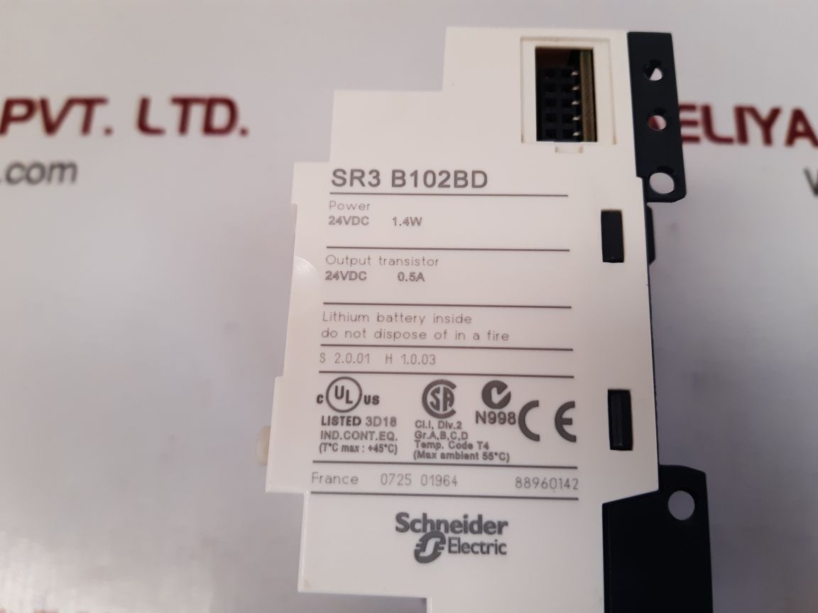 Telemecanique/schneider sr3 b102bd output transistor with sr2 cbl07 cable Set - Image 7