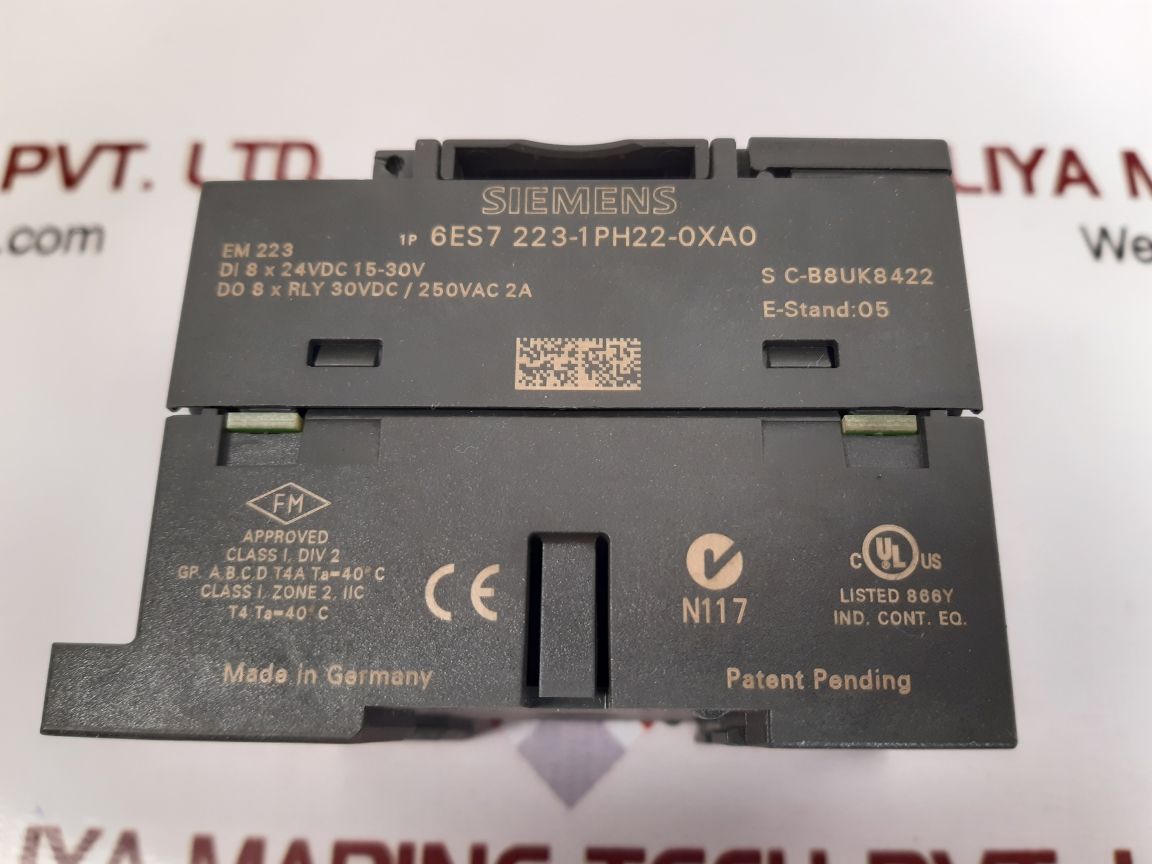 Siemens 6es7 223-1ph22-0xa0 digital module - Image 3