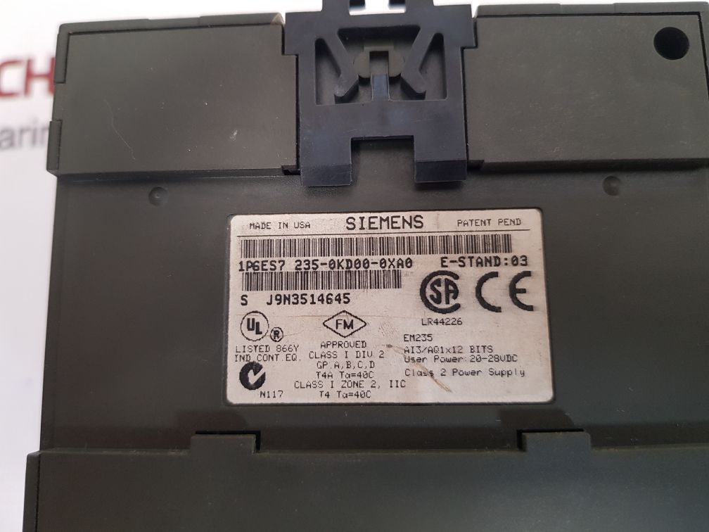 Siemens 6es7 235-0kd00-0xa0 with 6es7 223-1ph00-0xa0 analog module set - Image 5