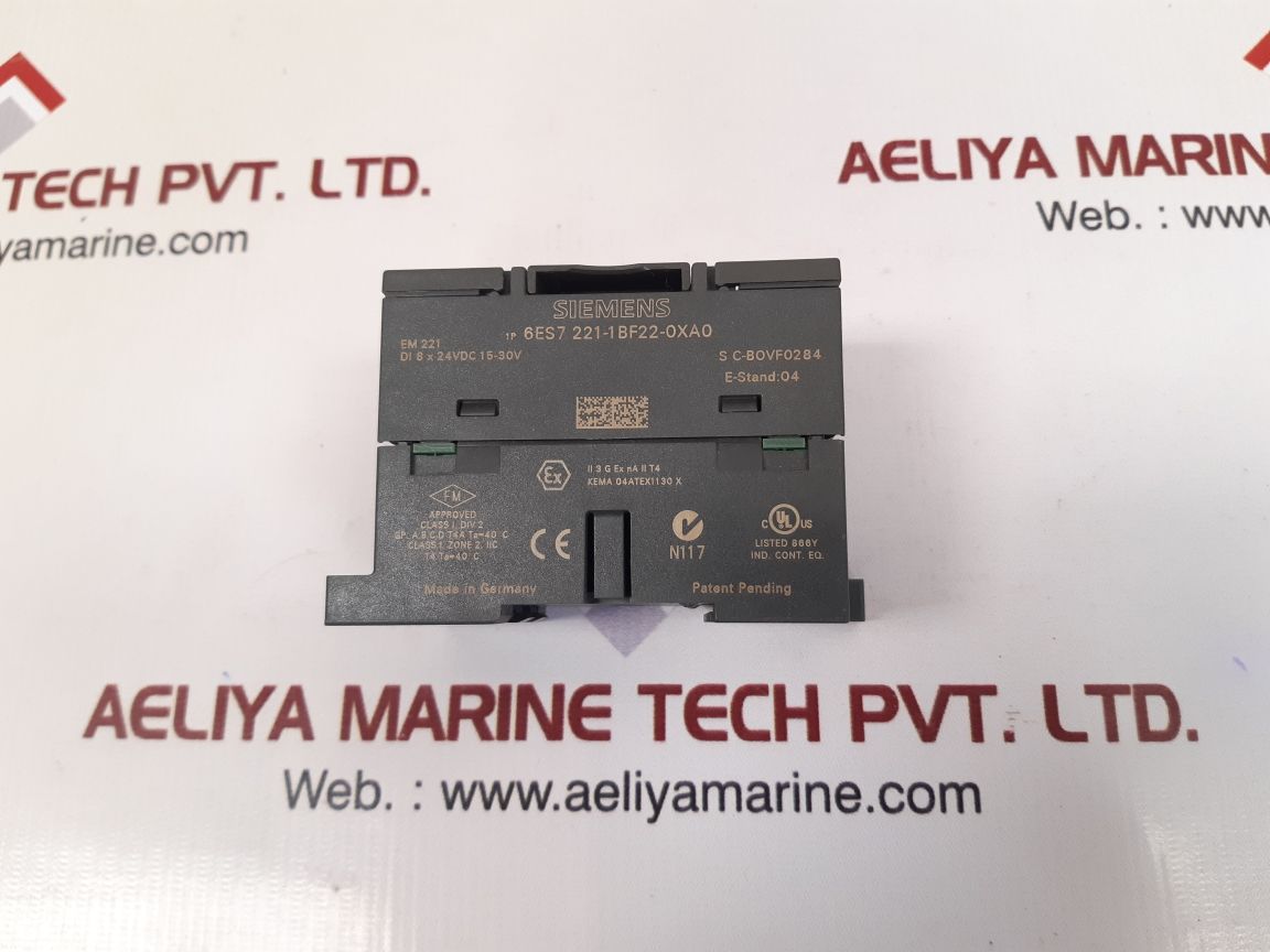 Siemens 6es7 221-1bf22-0xa0 input module - Image 3