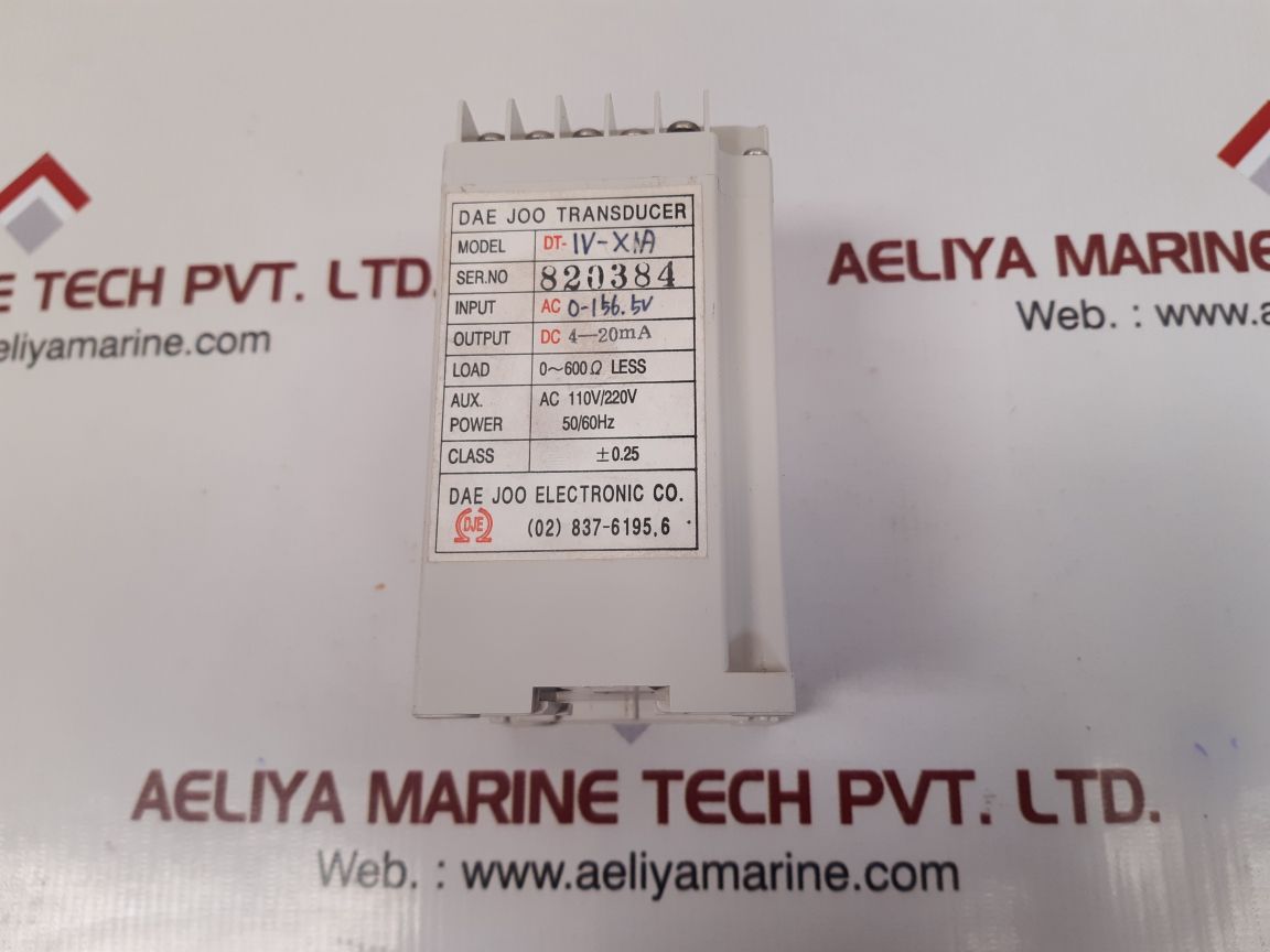 Daejoo dt-1v-x1a transducer - Image 4