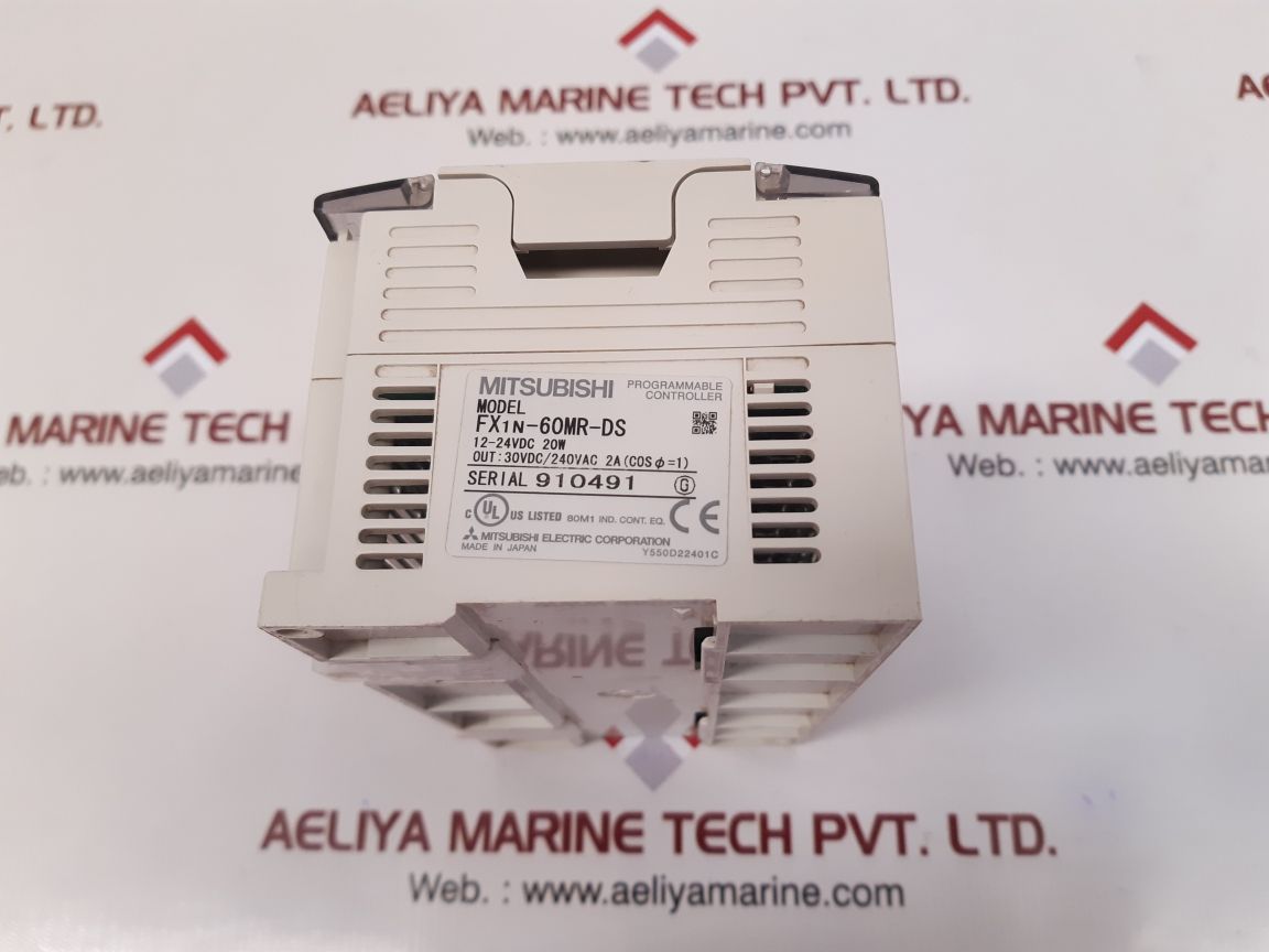 Mitsubishi fx1n-60mr-ds programmable controller