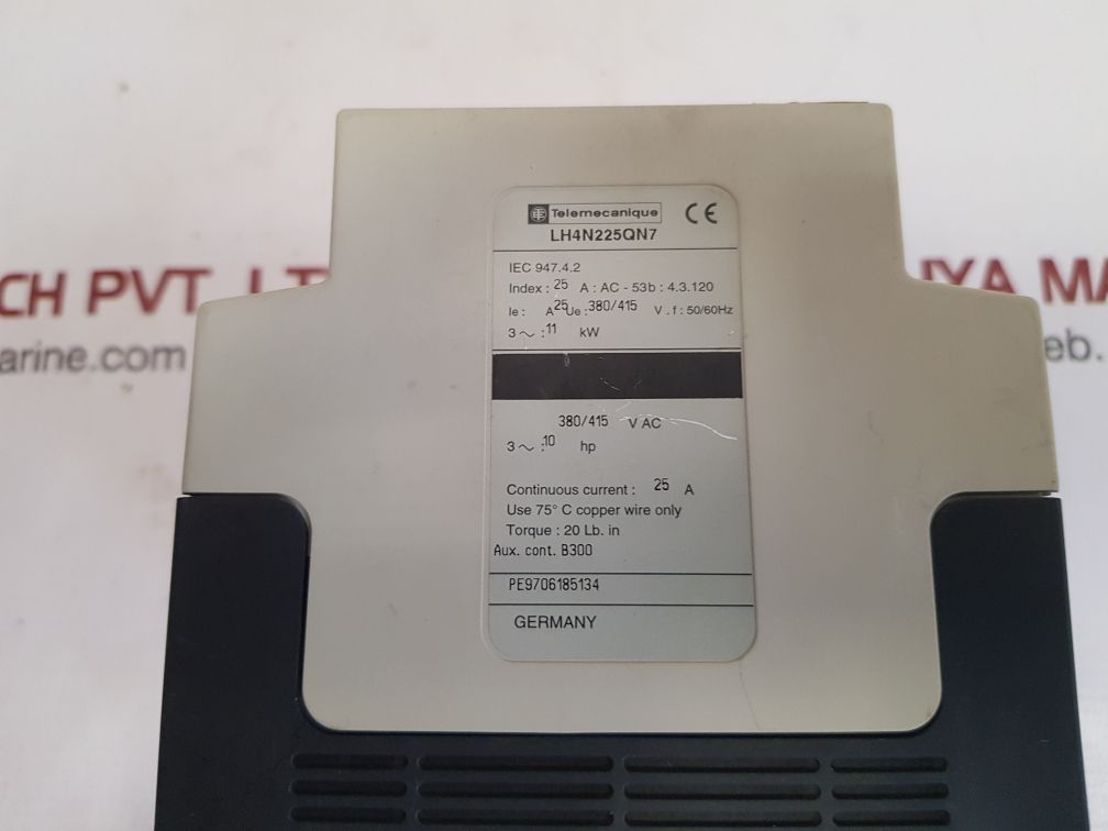 Telemecanique lh4n225qn7 soft starter - Image 6