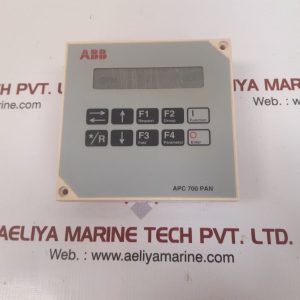 Abb apc 700 pan control panel