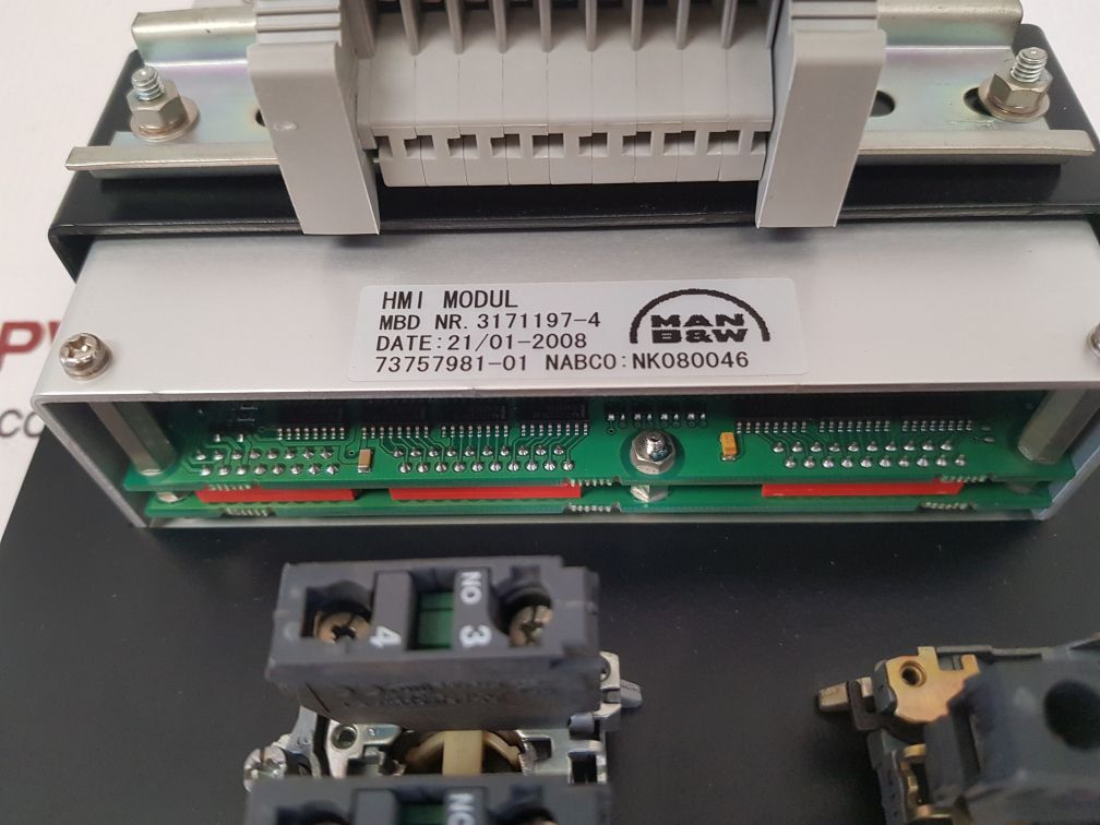 Man b&w 3171197-4 hmi panel - Image 3